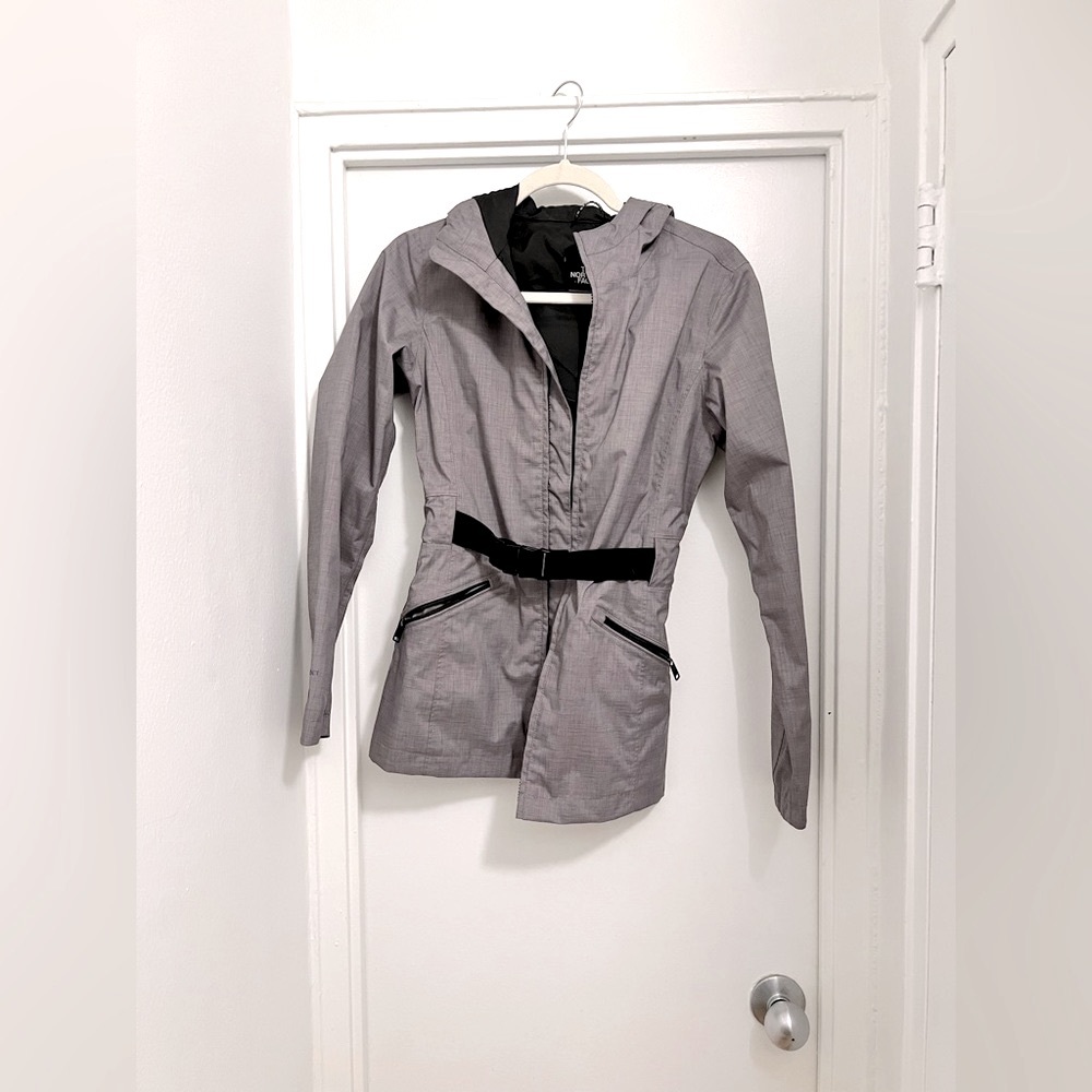 Light Purple North Face Raincoat